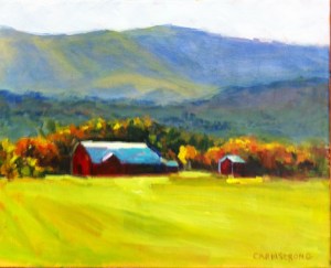 Autumn in the Blue Ridge Mountains 16x20 