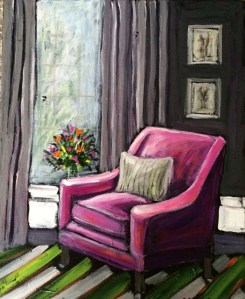 The Pink Chair 16x20