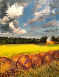 Kansas Hayfield 16 x 20 $500