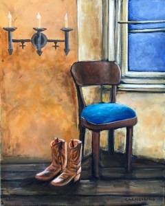 Cowboy Boots 16 x 20   $500